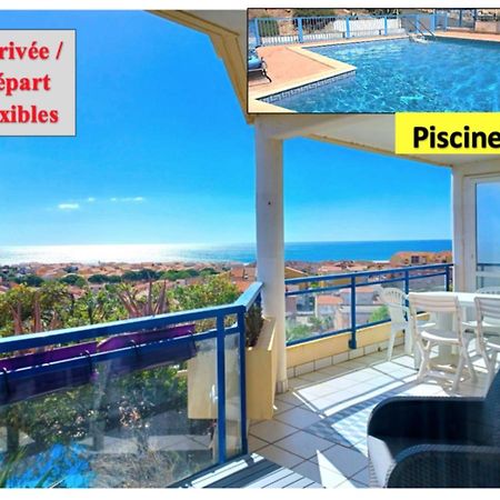 Plain-Pied, Terrasse, Piscine, Pleine Vue Mer, Plage A 6' A Pied, Parking, Wifi فلوري المظهر الخارجي الصورة