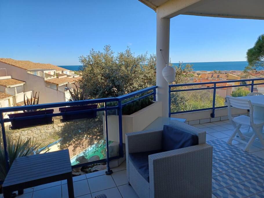 Plain-Pied, Terrasse, Piscine, Pleine Vue Mer, Plage A 6' A Pied, Parking, Wifi فلوري المظهر الخارجي الصورة