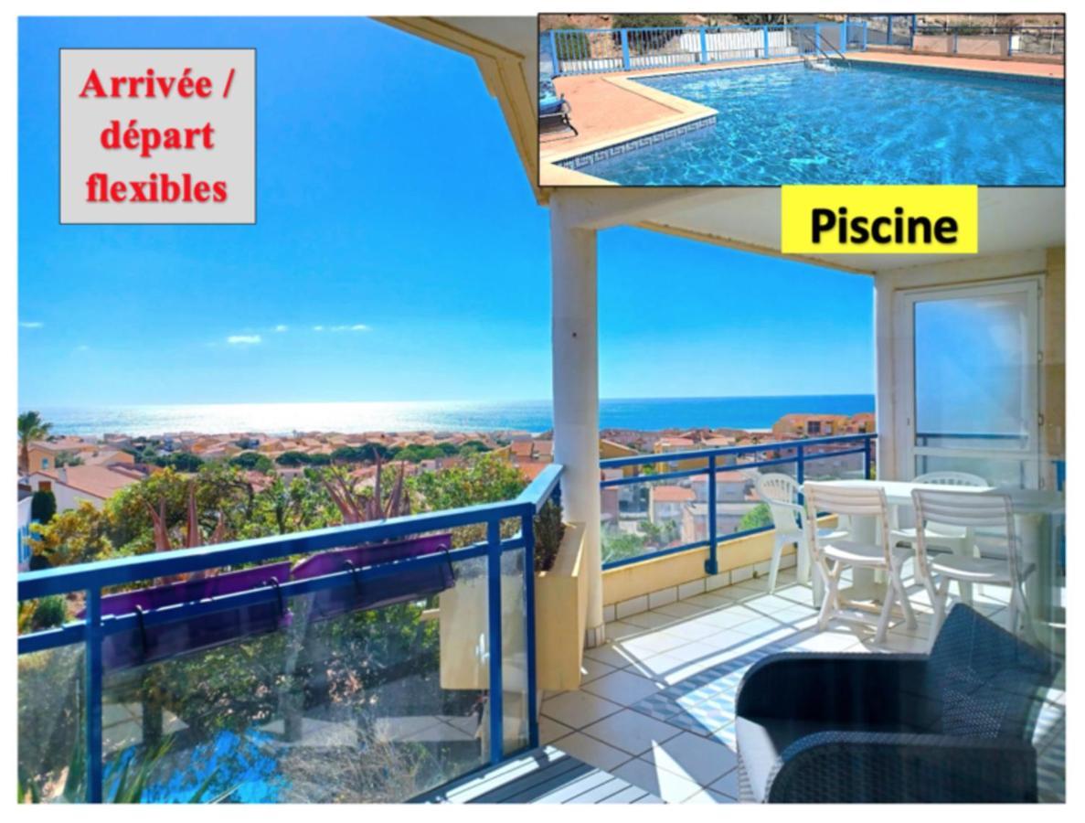 Plain-Pied, Terrasse, Piscine, Pleine Vue Mer, Plage A 6' A Pied, Parking, Wifi فلوري المظهر الخارجي الصورة